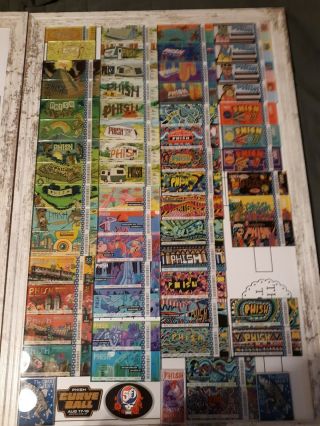 Phish Magnet Set From previous tours Summer and fall.  NYE 3