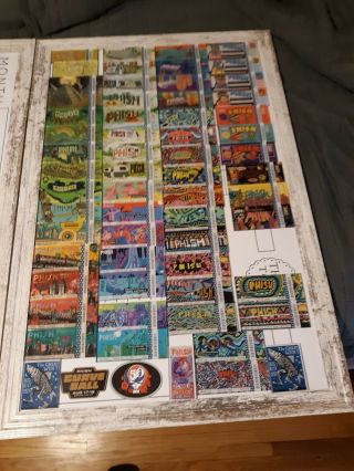 Phish Magnet Set From previous tours Summer and fall.  NYE 4