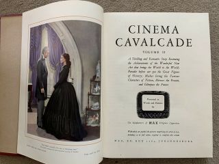 Tobacco Card Album & Set,  A&M Wix,  CINEMA CAVALCADE,  Film Scenes,  Volume 2,  1940 2