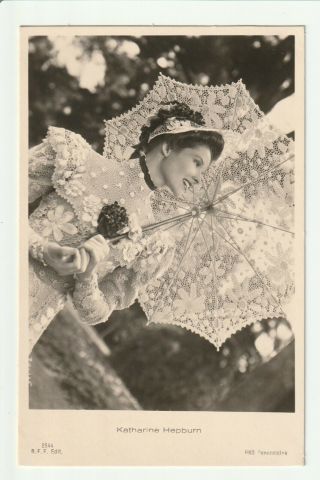 Katharine Hepburn 1930s Photo Postcard