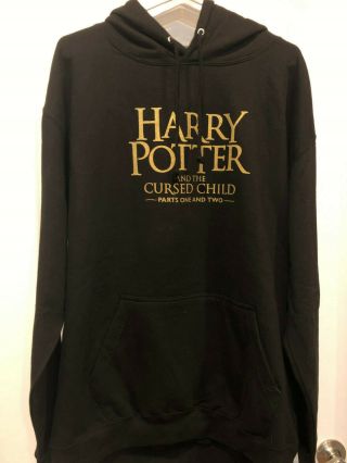 - Harry Potter And The Cursed Child Lyric Theater York Hoodie Size Xl