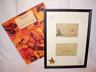 James Cagney Yankee Doodle Personal License To Carry Pistol /gun W Signature