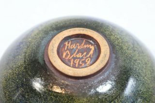 1958 Harding Black Starburst Texas Ceramic 6 