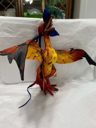 Cirque Du Soleil Toruk Leonopteryx Na’vi Dragon Plush Poseable Wings Rare