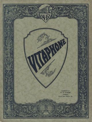Vitaphone 1927 U.  S.  Exhibitor 