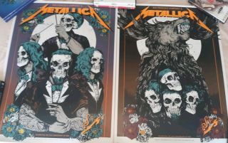 Metallica & Symphony Poster.  San Francisco Chase Center Exp.  9/6/19 And 9/8/19