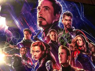 Avengers:Endgame 30,  Cast Signed Poster (Official Numbered 50 From LA Premiere) 2