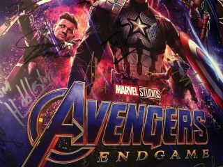 Avengers:Endgame 30,  Cast Signed Poster (Official Numbered 50 From LA Premiere) 3