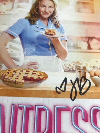 Waitress Musical OPENING NIGHT Playbill SIGNED BY Sara Bareilles PROOF 3
