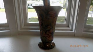 exceptional BERNARD MOORE signed 22 cm vase 3