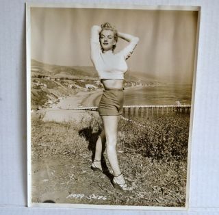 J R Eyerman 1952 Marilyn Monroe Glossy Photograph F999 - S186 Paradise Cove Malibu