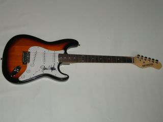 Jimmy Vaughan Signed Sunburst Electric Guitar The Fabulous Thunderbirds Jsa