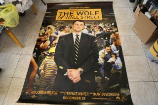 The Wolf Of Wall Street Leonardo Dicaprio Oversized D/s Movie Poster B