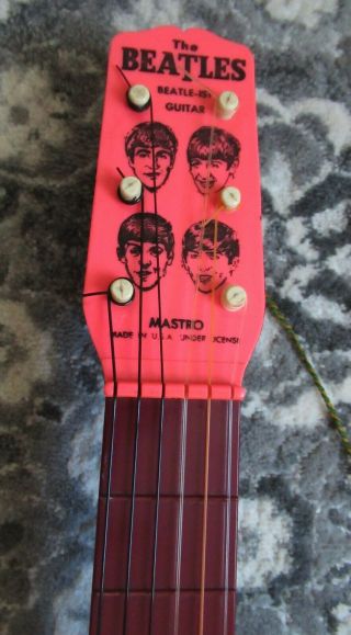 Beatles RARE 1964 U.  S.  ' BEATLEIST ' GUITAR IN GREAT SHAPE SCARCER GUITAR 3