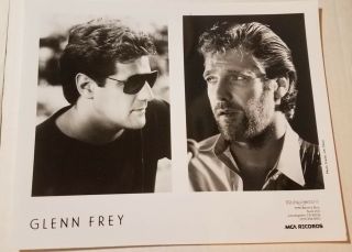 Glenn Frey of the Eagles Vintage Concert Contract & Press Photo - 1985 Detroit 5