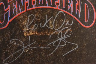 John Fogerty Centerfield Signed Autograph Record Vinyl Album Beckett BAS 2