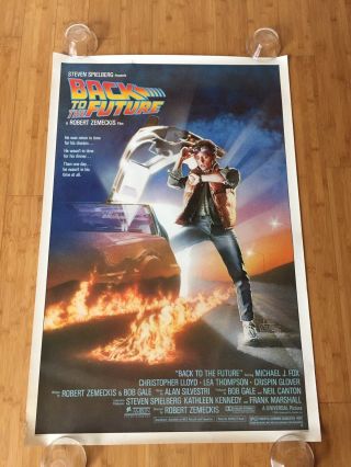 1985 Back To The Future Movie Poster Part 1 Nss 850064 Michael J Fox