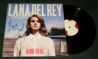 LANA DEL REY signed Autographed 