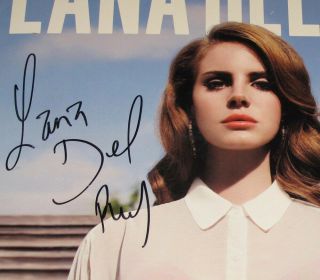 LANA DEL REY signed Autographed 