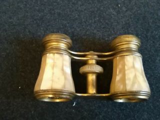antique mother pearl French Paris opera glasses 2
