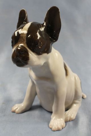 French Bulldog Figurine Dog Porcelain Rosenthal Harth Figurine 1920