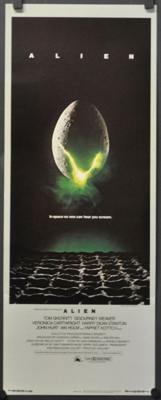 Alien 1979 14x36 Movie Poster Sigourney Weaver John Hurt