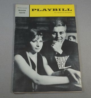 February 1964 Barbra Streisand Funny Girl Vol.  1 No.  2 Playbill