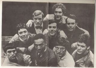 Spencer Memorial Church 1968 Program With " The Boys In The Band " Cast