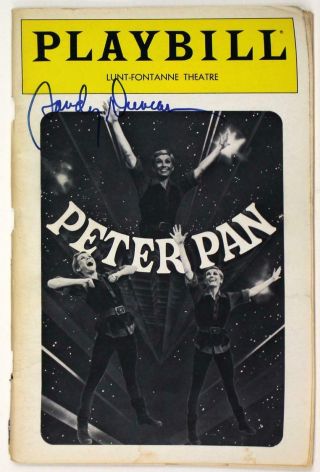 Sandy Duncan Signed Peter Pan 1979 Broadway Playbill
