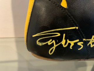 Sylvester Stallone Rocky Balboa Autographed ROCKY II Stallion Boot ASI Proof 3