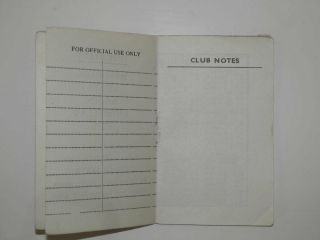 Beatles authentic 1962 Cavern Club Membership Card 5