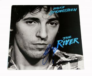 Bruce Springsteen The Boss Autograph Signed The River Album Psa Dna Authentic
