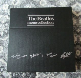 Beatles Rare 1982 Beatles Uk Mono Parlophone Box Set In