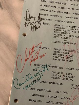 Rare 1990 DAYS OF OUR LIVES Shooting Script Signed By Cast NBC Soap Opera 2