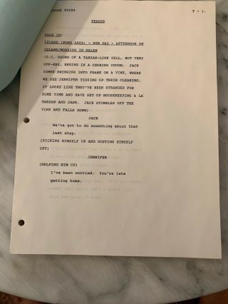 Rare 1990 DAYS OF OUR LIVES Shooting Script Signed By Cast NBC Soap Opera 6