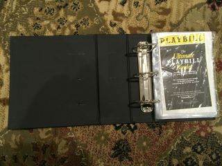 The Ultimate Playbill Binder W/ Polypropylene Sleeves For Up To 5 - 1/4 " X 8 - 1/2 "