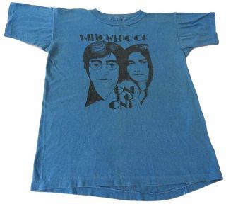John Lennon / Yoko Ono Willowbrook / One - To - One 1972 Concert Shirt Rarest