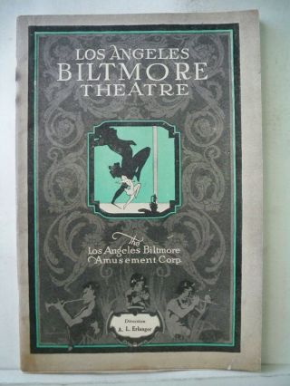 The Caliph Playbill Raymond Hitchcock / Alisar / Cooper Lawley Tour La 1924