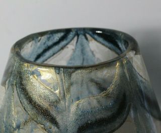 Large Vintage Mid 20thC Barovier & Toso Garfito Murano Art Glass Vase 4