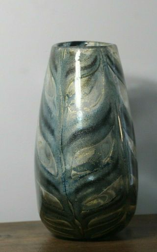 Large Vintage Mid 20thC Barovier & Toso Garfito Murano Art Glass Vase 5