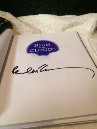 Paul Mccartney Signed High In The Clouds Beatles