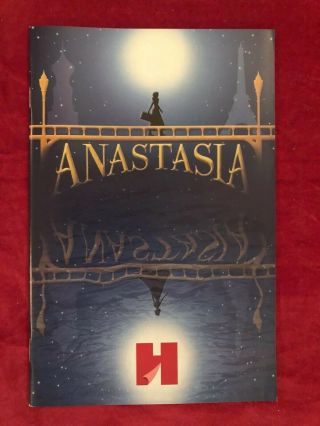 Anastasia Out Of Town Broadway Try Out Hartford Playbill