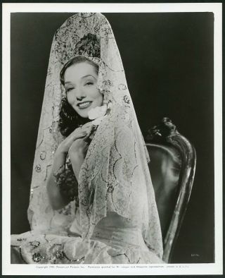 Lupe Velez Vintage 1941 Paramount Pictures Portrait Photo
