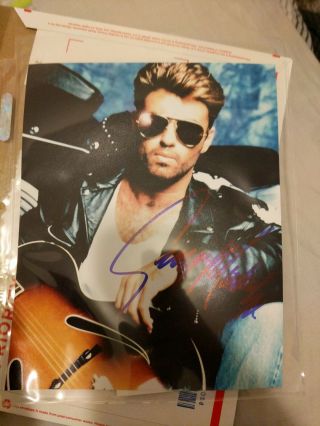 George Michael Signed 8x10 Photo Picture Autographed With