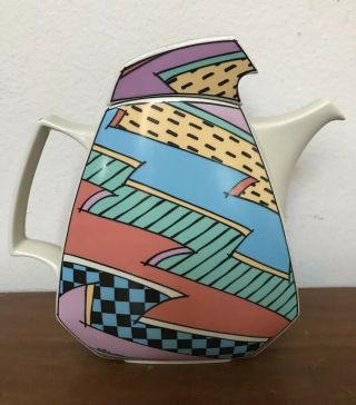 Dorothy Hafner ROSENTHAL Flash Teapot Creamer Plate Cup Saucer Egg Holder Set 26 2