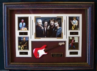 Rolling Stones - Rare Promotional Framed Picture Given To Radio Stations & Dj 