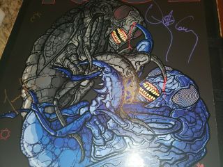 Tool Tour Poster SIGNED 10/29/16 Orleans Voodoo Fest 3