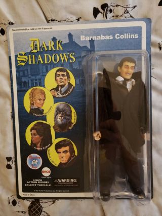 Barnabas Collins Mego Style Figure Dark Shadows Vampire Doll Moc
