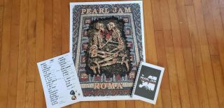 Pearl Jam Emek Roma Show Edition Poster,  Crew Member 