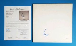 Eric Clapton Signed The Beatles " White " Album Certified With Jsa Loa Psa